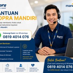 Cara menghubungi kopra mandiri 0819-4014-076