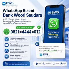 Bagaimana cara menghubungi call center bank woori saudara